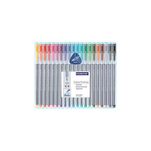 Fineliner STAEDTLER Triplus 334, 20er-Mix