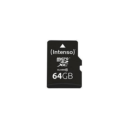 Intenso - Flash-Speicherkarte - 64 GB - microSDXC