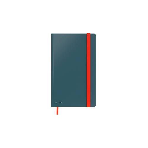 Notizbuch Leitz Cosy, DIN A5, kariert, 100 g/m² Papier, 80 Blatt, Hardcover, grau