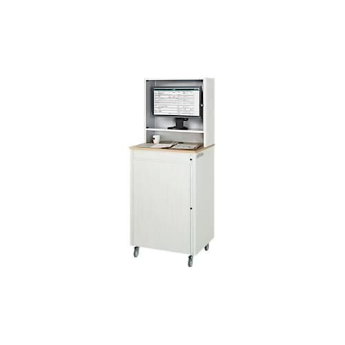 Computer-Station adlatus Typ 2015, B 720 x T 660 x H 1810 mm, fahrbar