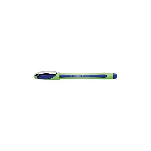 Fineliner Schneider Xpress, Strichstärke 0,8 mm, dokumentenecht, ergonomisch geformt, Kunststoff & Edelstahl, Schreibfarbe blau, 10 Stück