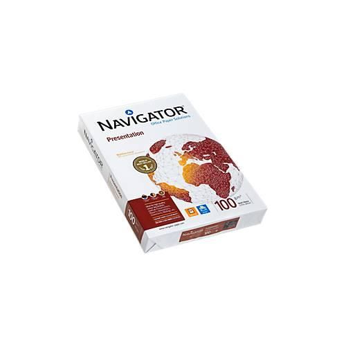 Kopierpapier Navigator Presentation, DIN A3, 100 g/m², hochweiß, 1 Paket = 500 Blatt