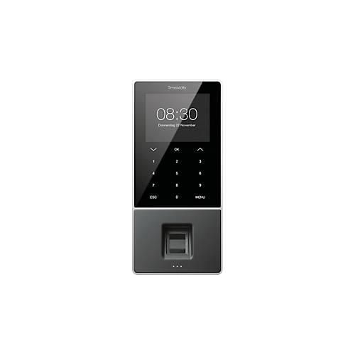Zeiterfassungssystem TimeMoto TM-828 SC MIFARE, Wandmont., Komplettlösung, bis 2000 Nutzer, ID per RFID/MIFARE/PIN/Finger, USB/LAN/WLAN, 5 RFID-Karten