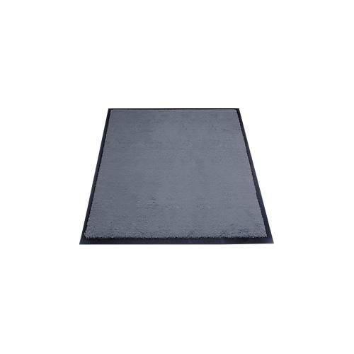 Schmutzfangmatte miltex Eazycare Style, eckig, antistatisch, UV-beständig, waschbar, High-Twist-Nylon & Niltrilgummi, 750 x 850 mm, blaugrau