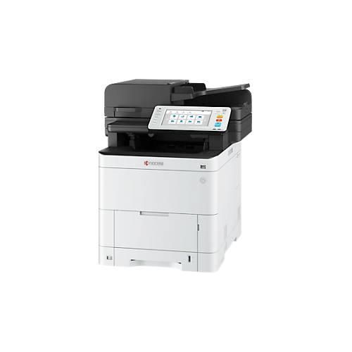 Multifunktionsdrucker Kyocera ECOSYS MA3500cifx, Drucken/Kopieren/Faxen/Scannen, bis DIN A4, B 480 × T 578 × H 572 mm, weiß-schwarz