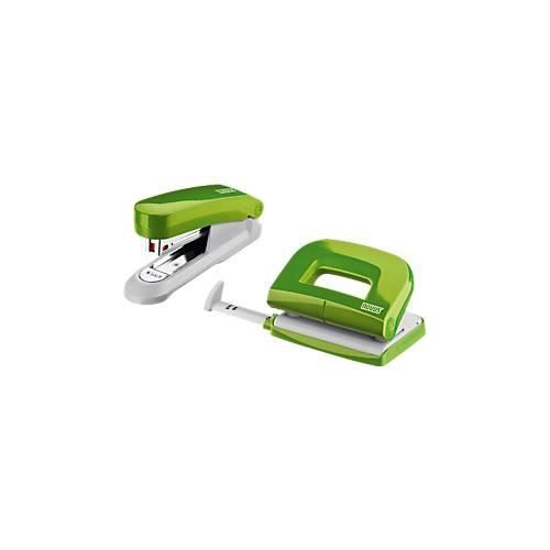 Novus Locher-Hefter SET Evolution Twin Set fresh, grün