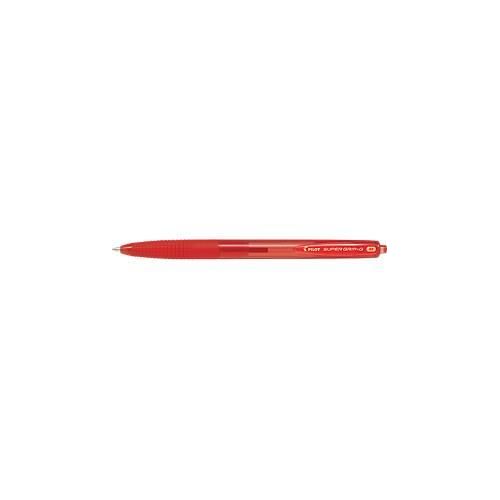 Kugelschreiber Pilot Super Grip G 2036, Strichstärke M, 12 Stück, rot