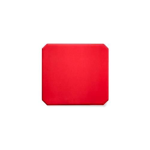 Wandabsorber, B 600 x H 600 mm, Stärke 22 mm, inkl. Montagematerial, stoffbespannte MDF-Platte mit innenliegender Mineralwolle, rot, 2 Stück
