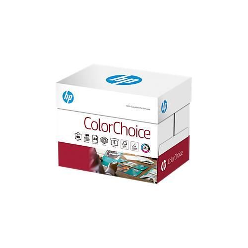 Kopierpapier Hewlett Packard ColorChoice, DIN A4, 90 g/m², hochweiß, 1 Karton = 5 x 500 Blatt