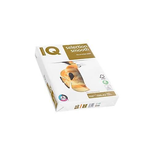 Kopierpapier Mondi IQ Smooth, DIN A3, 100 g/m², hochweiß, 1 Paket = 500 Blatt