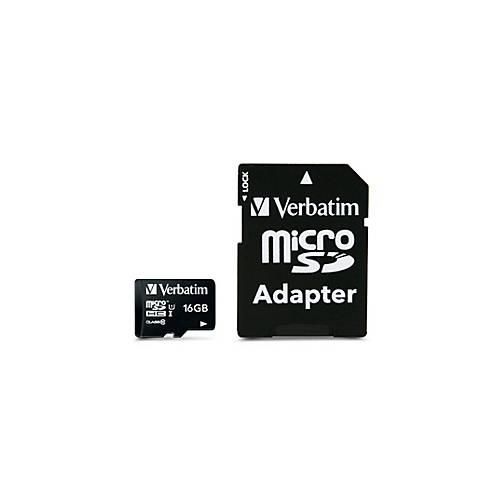 Verbatim Speicherkarte MicroSDHC/SDXC Premium, Speicherkapazität 16 GB