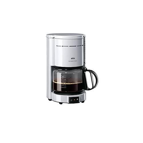 Kaffeemaschine Braun KF47/1, weiß