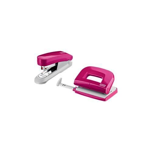 Novus Locher-Hefter SET Evolution Twin Set fresh, pink