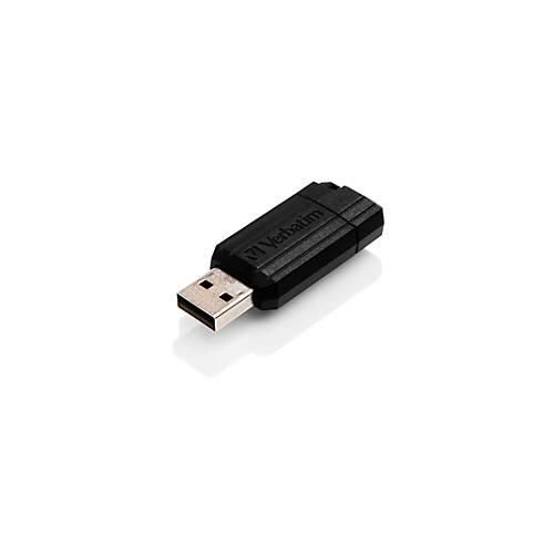 Verbatim USB-Stick PinStripe, Speicherkapazität 8 bis 64 GB, mit Schiebemechanismus, 8 GB