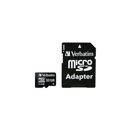 Verbatim Speicherkarte MicroSDHC/SDXC Premium, Speicherkapazität, 32 GB