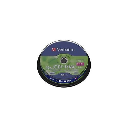 Verbatim DataLifePlus - CD-RW x 10 - 700 MB - Speichermedium