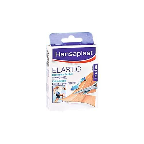 Hansaplast Elastic-Pflaster, 1 m x 6 cm