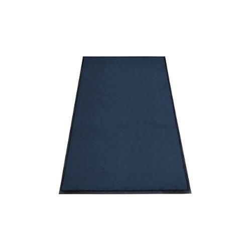 Schmutzfangmatte miltex Eazycare Style, eckig, antistatisch, UV-beständig, waschbar, High-Twist-Nylon & Niltrilgummi, 850 x 1500 mm, stahlblau