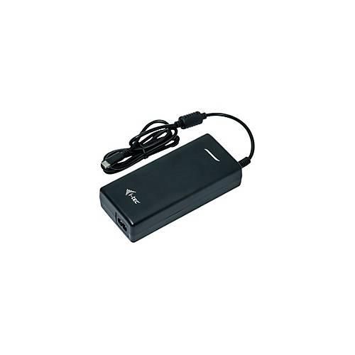 i-Tec Universal Charger USB-C PD 3.0 + 1x USB 3.0 - Netzteil - Wechselstrom 100-240 V - 112 Watt - Ausgangsanschlüsse: 2 - Schwarz