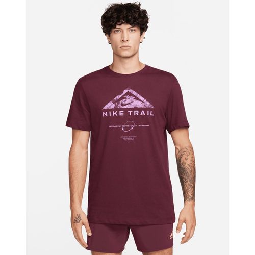 Trail-T-Shirt Nike Trail Bordeaux Mann - DZ2727-681 L