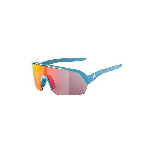 Alpina Turbo HR Sportbrille smoke-blue matt/mirror red one size