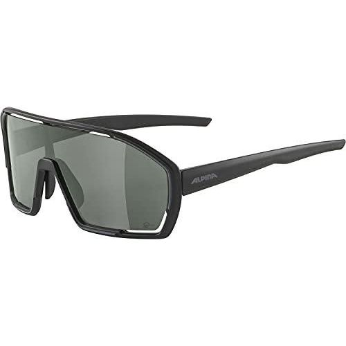 Alpina Bonfire Q-Lite Sportbrille black matt/silver mirror