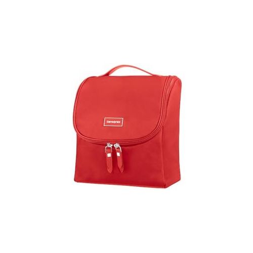 Samsonite Karissa Cosmetic Cases Hanging Toilet Organizer Formula Red