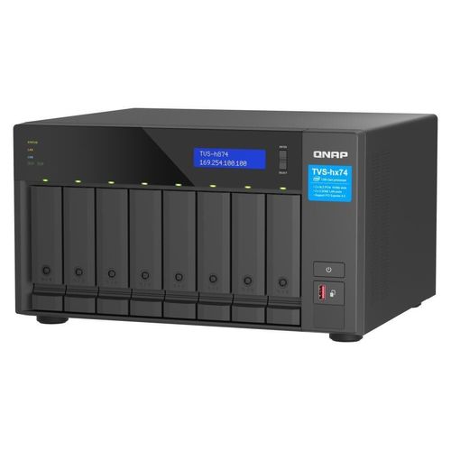 QNAP TurboVideoStation TVS-h874-i5-32G 8 Einschübe NAS-Server Leergehäuse (TVS-h874-i5-32G)