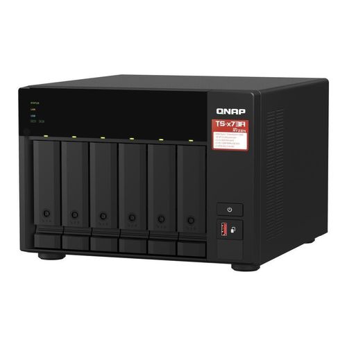 QNAP TurboStation TS-673A-8G 6 Einschübe NAS-Server Leergehäuse (TS-673A-8G)