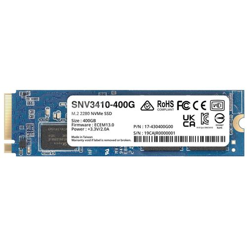 Synology Enterprise M.2 2280 NVMe PCIe 3.0 x4 SSD Festplatte 400GB