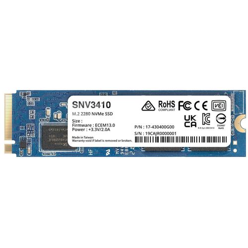 Synology Enterprise M.2 2280 NVMe PCIe 3.0 x4 SSD Festplatte 800GB