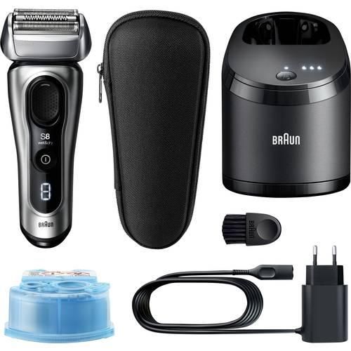 Braun Series 8 wet&dry Folienrasierer Silber