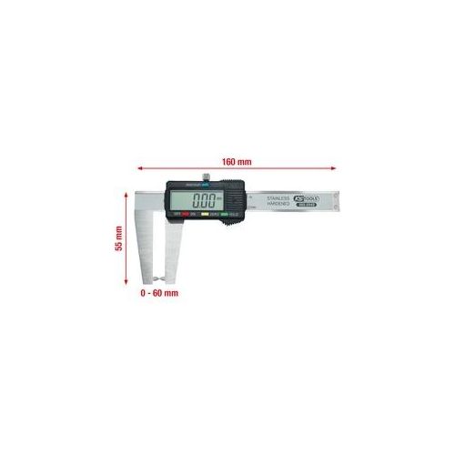 KS Tools Digital-Bremsscheiben-Messschieber 0-60 mm, 160 mm