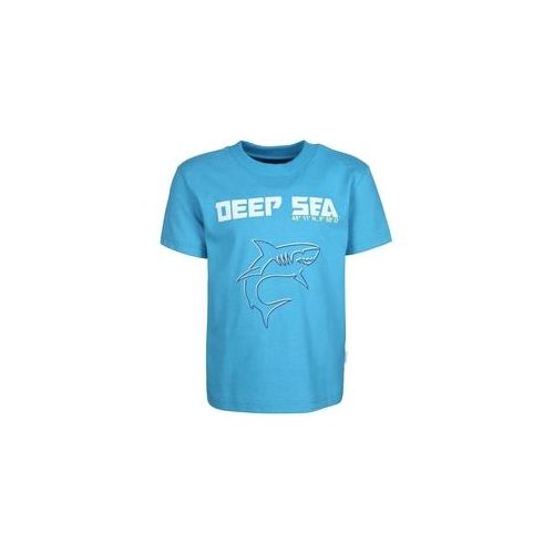 Sanetta - T-Shirt Deep Sea In Blue Gr.92