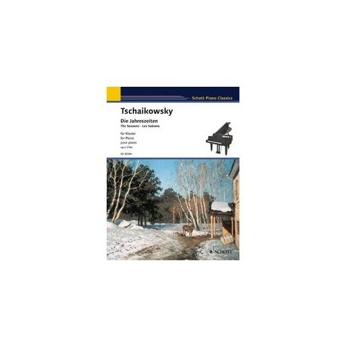 Die Jahreszeiten Op.37 Bis Klavier - Die Jahreszeiten Kartoniert (TB)