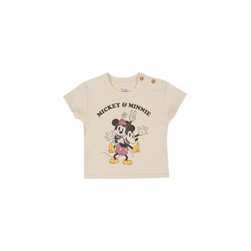 ONOMATO! - T-Shirt Mickey & Minnie In Off White Nature Gr.122/128
