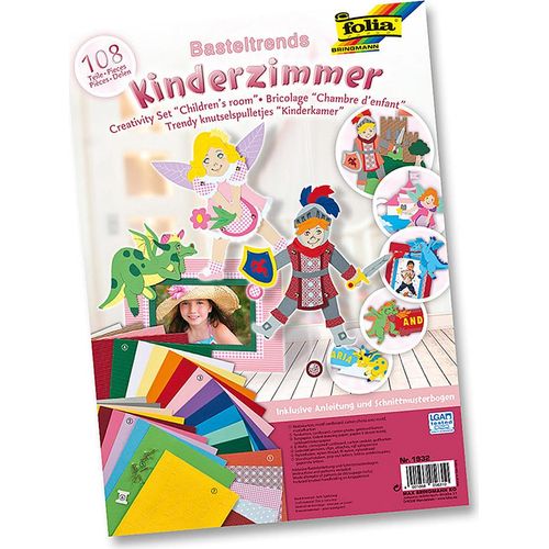 Folia Bastelset ''Kinderzimmer'' in Bunt