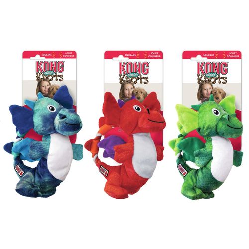 KONG Hundespielzeug Dragon Knots, M/L, verschiedene Farben