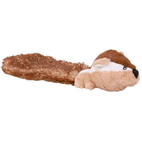 TRIXIE Schlenker-Streifenhörnchen Hundespielzeug, 30 cm