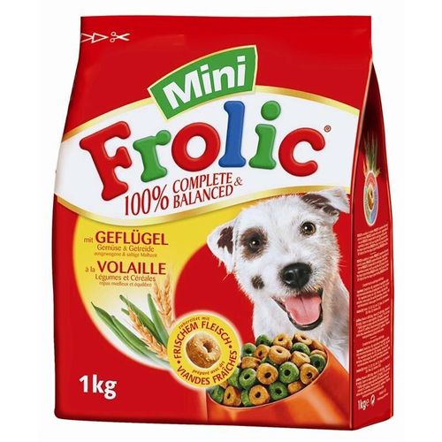 Frolic Hundefutter Mini, Geflügel, Gemüse & Getreide, 1 kg