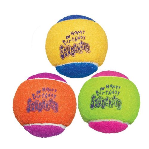 KONG Birthday Balls Apportierspielzeug, 6 cm