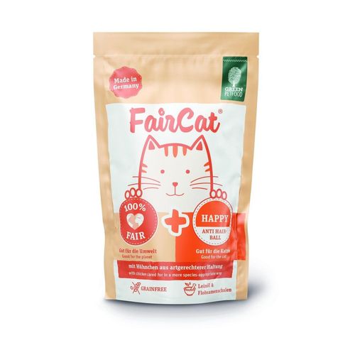 Green Petfood FairCat Happy Katzenfutter, 8 x 85g