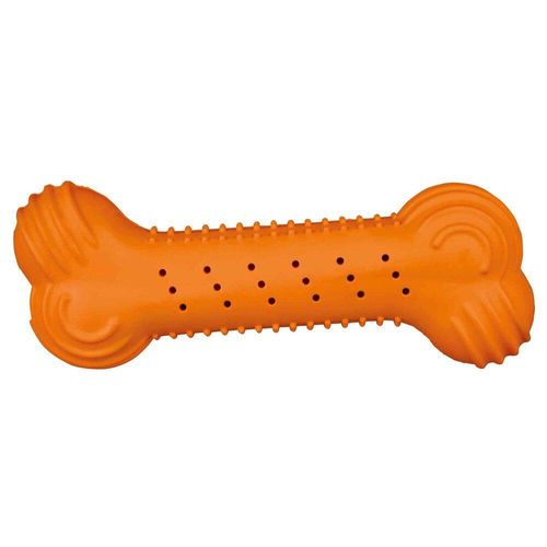 TRIXIE Knister-Knochen Hundespielzeug, 18 cm, zufällige Farbe