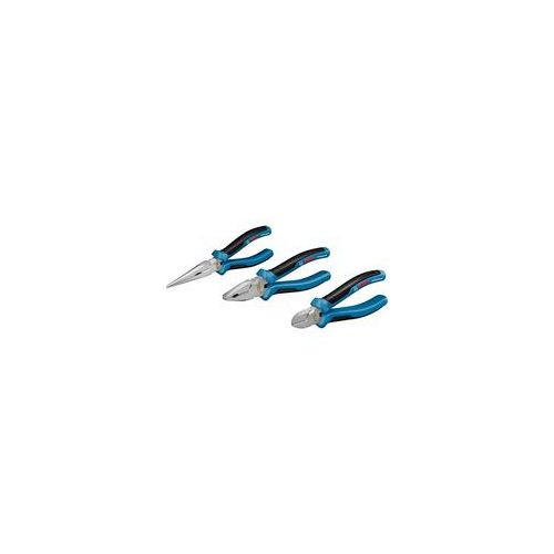 Zangen-Set Professional, 3-teilig blau/schwarz