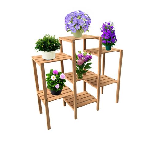 Coemo Blumenregal Bernd Pflanzenständer Blumenständer Pflanzenregal 96x31x87
