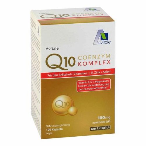 COENZYM Q10 100 mg Kapseln+Vitamine+Mineralstoffe 120 St