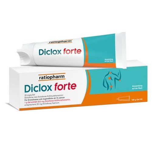 Diclox forte - Schmerzgel 2 %, mit Diclofenac 100 g