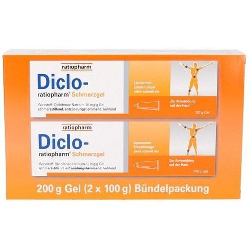 DICLO RATIO SCHMERZGEL - DOPPELPACK 2X100 g