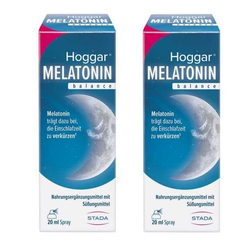 HOGGAR MELATONIN BALANCE SPRAY - DOPPELPACK 40 ml