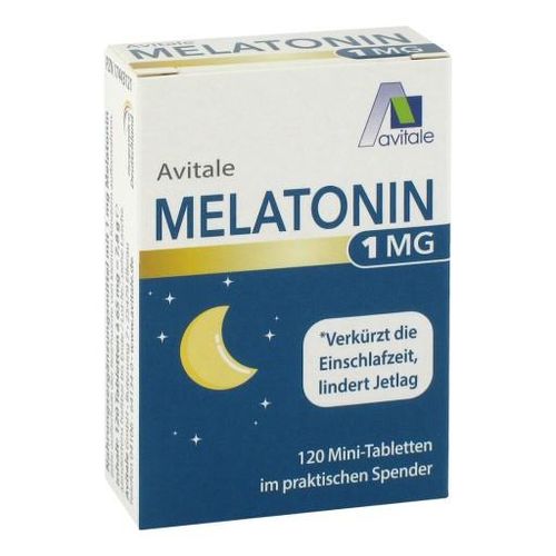 MELATONIN 1 mg Mini-Tabletten im Spender 120 St